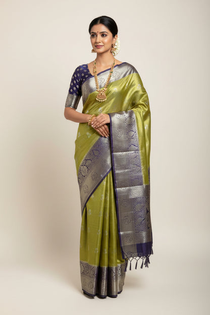 Kanchi Mix Silk Saree