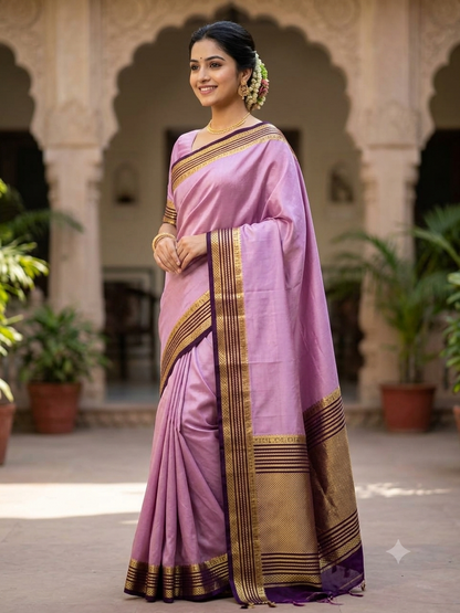 Pure Mysore Silk Saree ( 60 Grams )