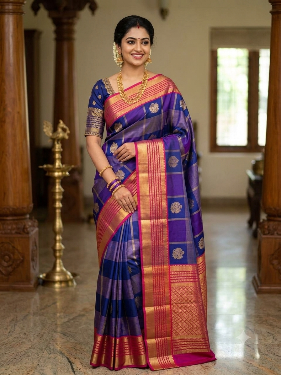 Pure Kanchipuram Silk Saree