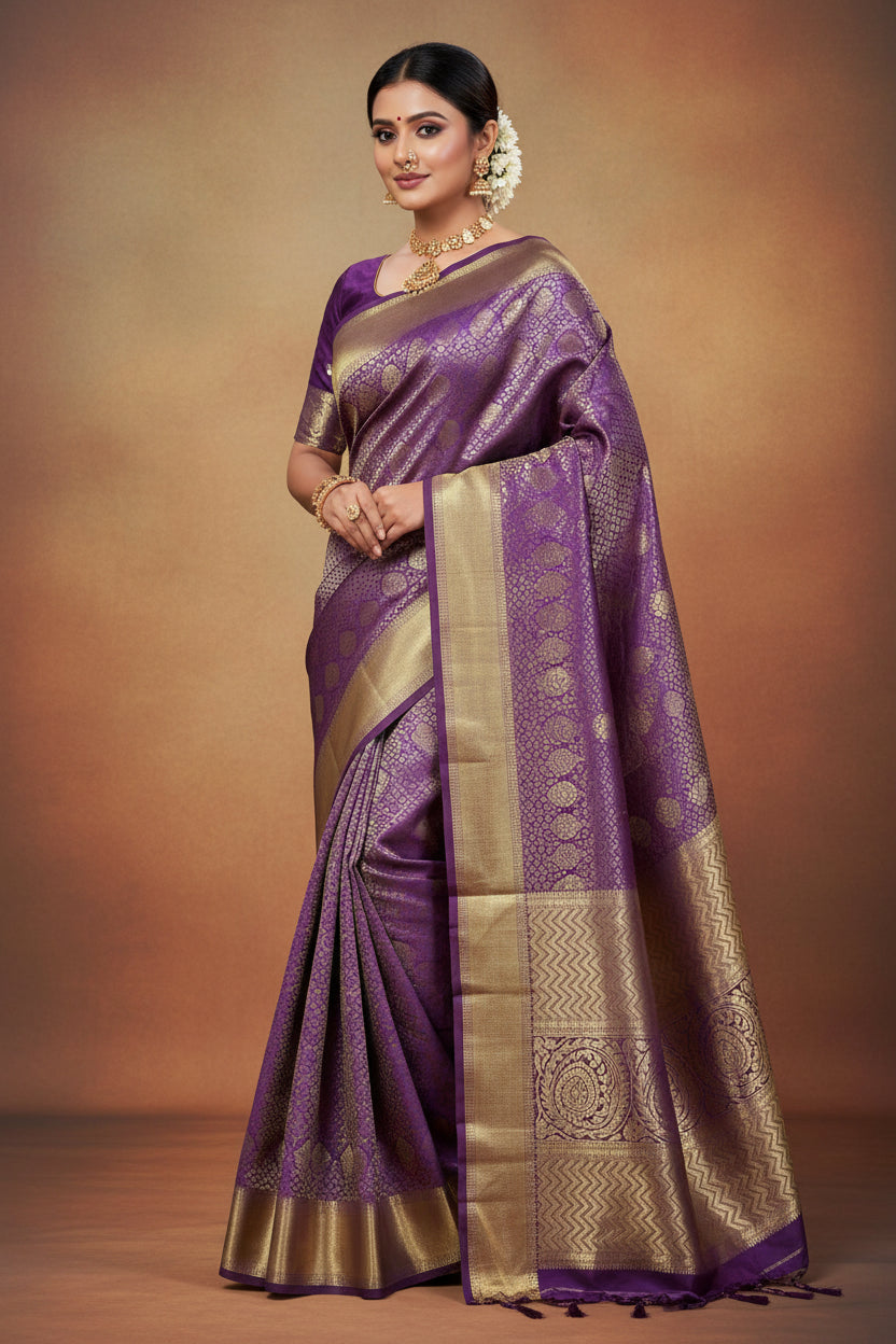 Pure Kanchipuram Silk Saree