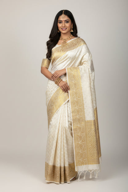 Raw Silk Saree.