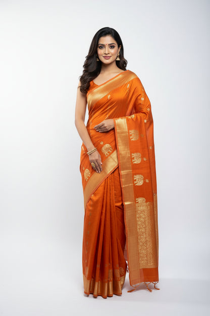 Pure Mysore Silk Saree.