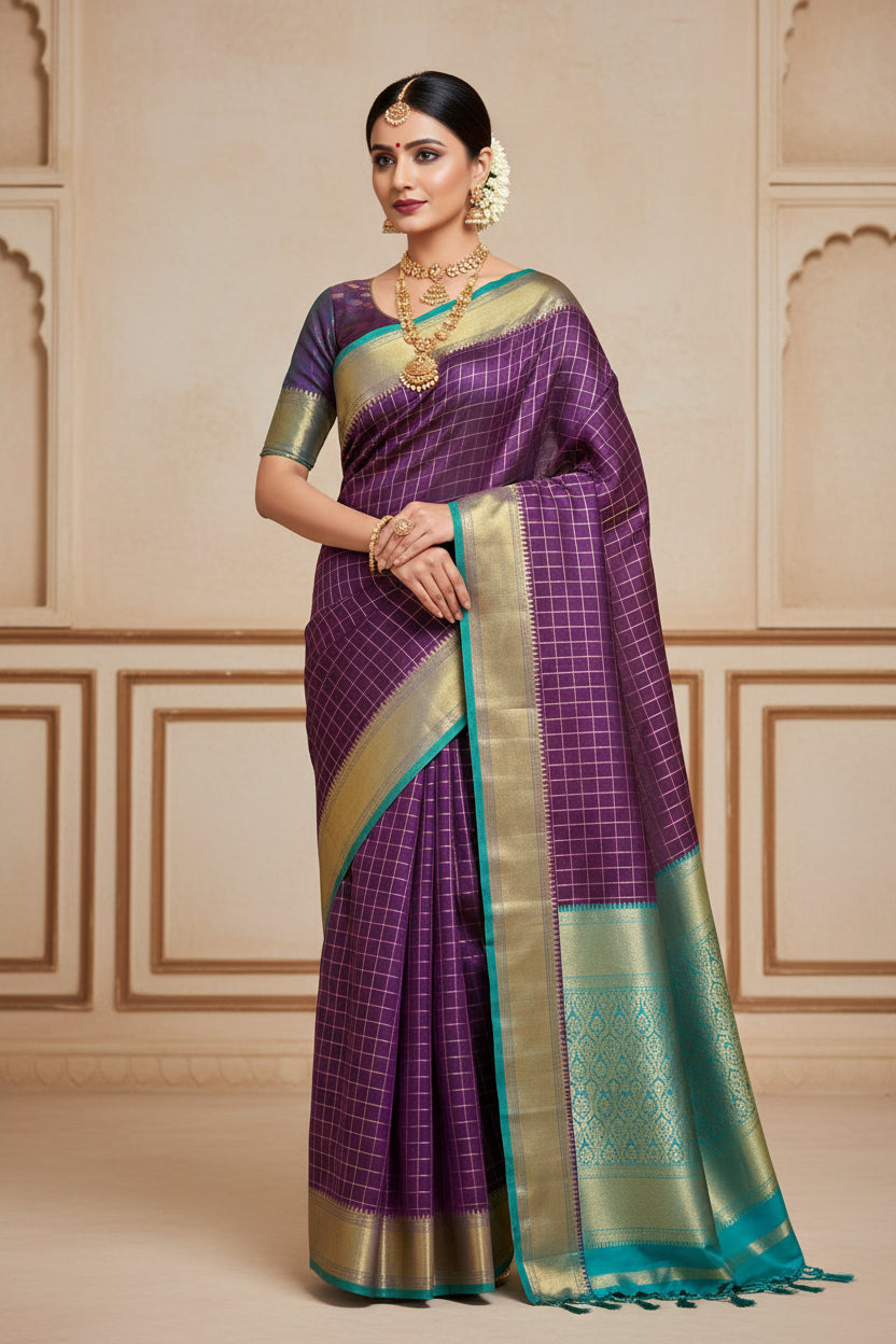 Pure Kanchipuram Silk Saree