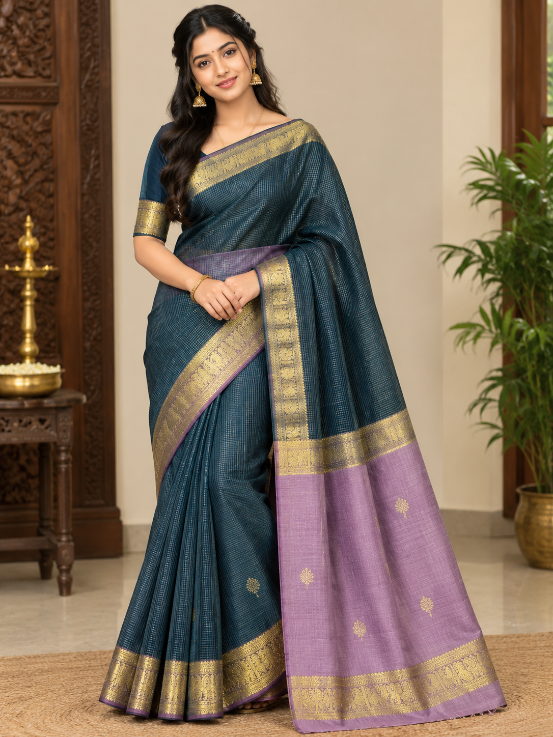 Pure Kanchipuram Silk Saree