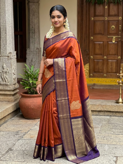 Pure Kanchipuram Silk Saree