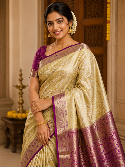 Pure Kanchipuram Silk Saree