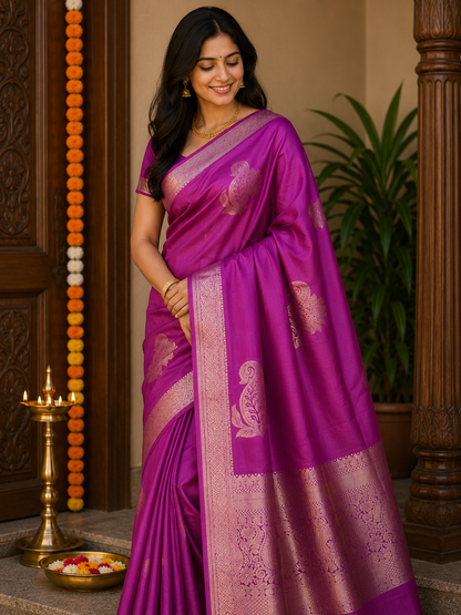 Pure Kanchipuram Silk Saree