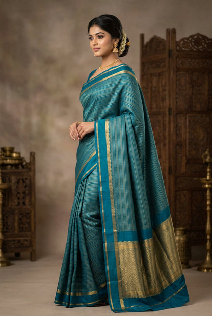 Pure Mysore Silk Saree.