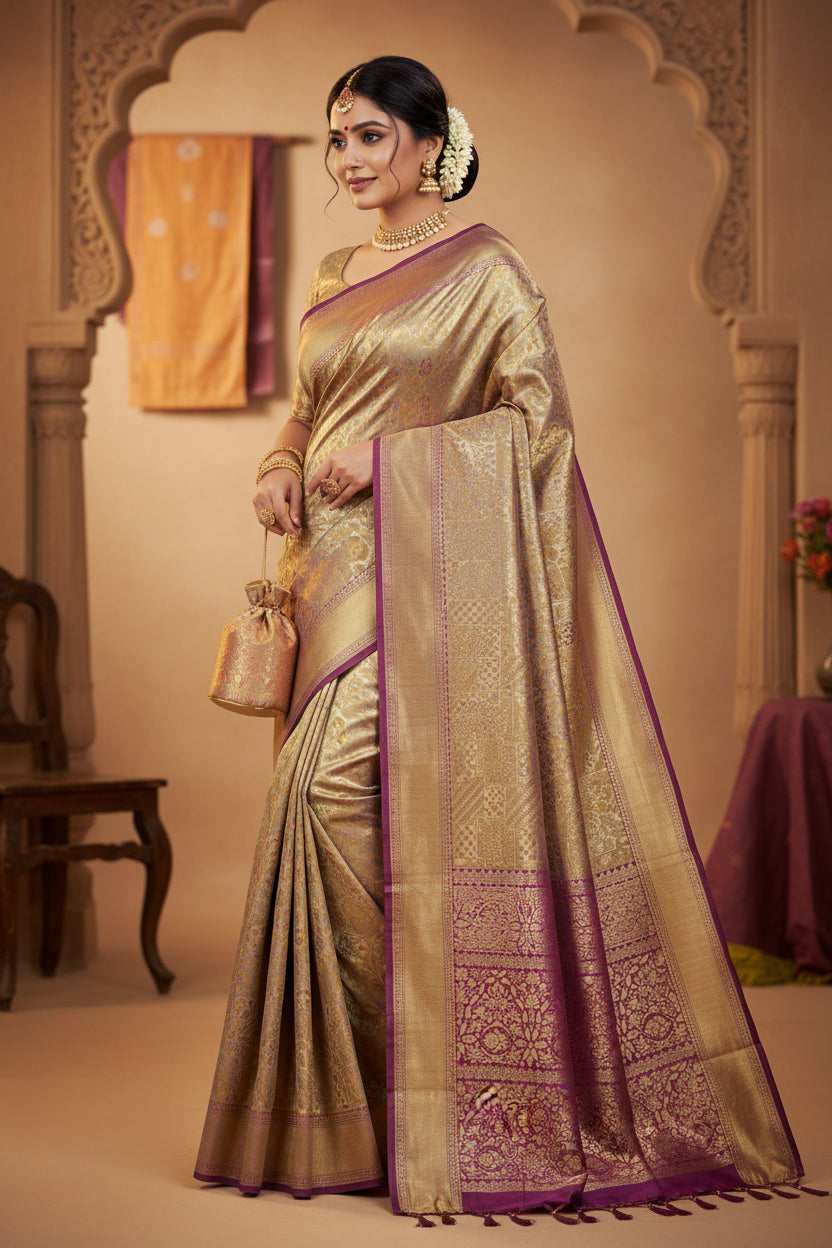Pure Kanchipuram Silk Saree