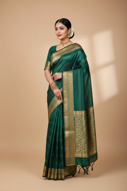 Pure Mysore Silk Saree ( 60 Grams )