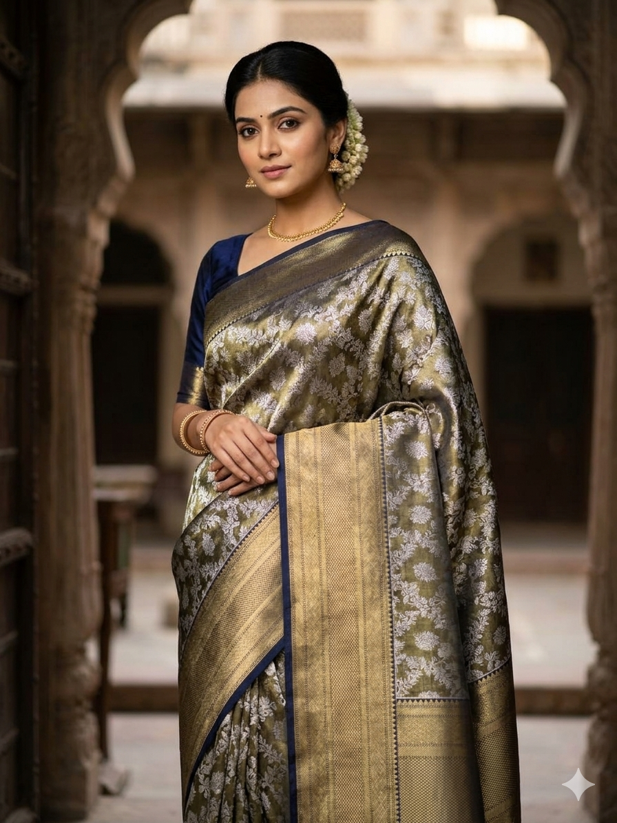 Pure Kanchipuram Silk Saree