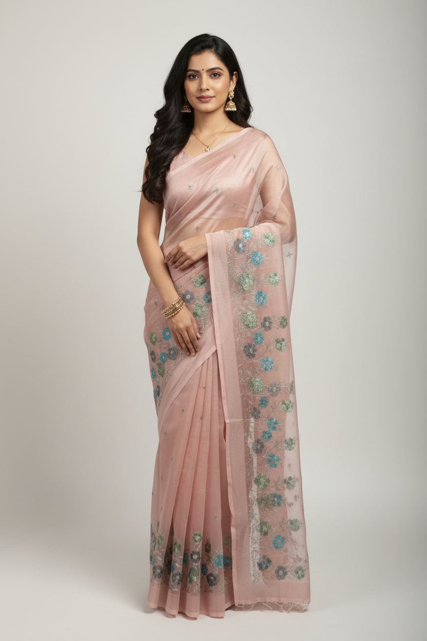 Tussar Silk Saree.