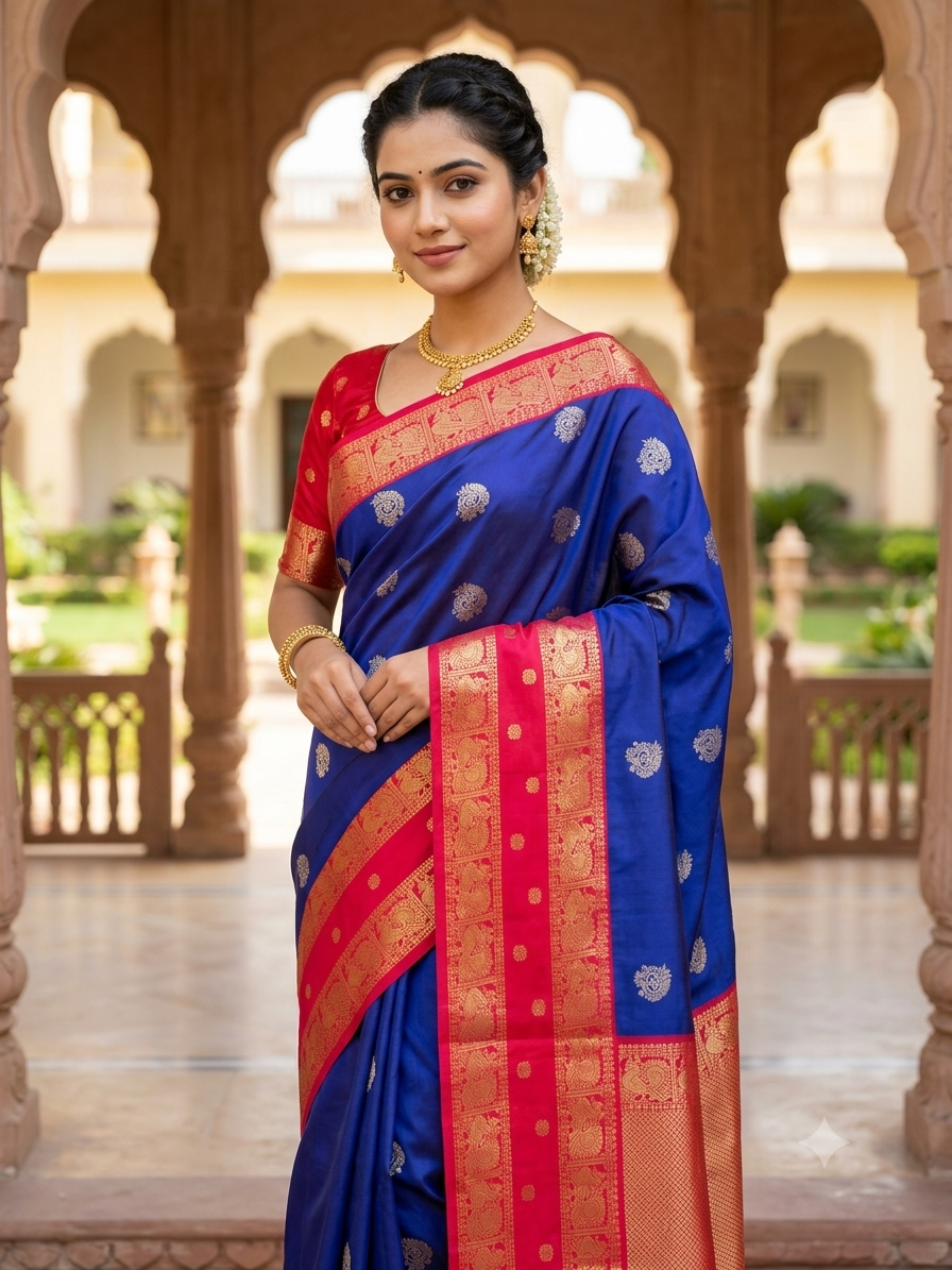 Pure Kanchipuram Silk Saree