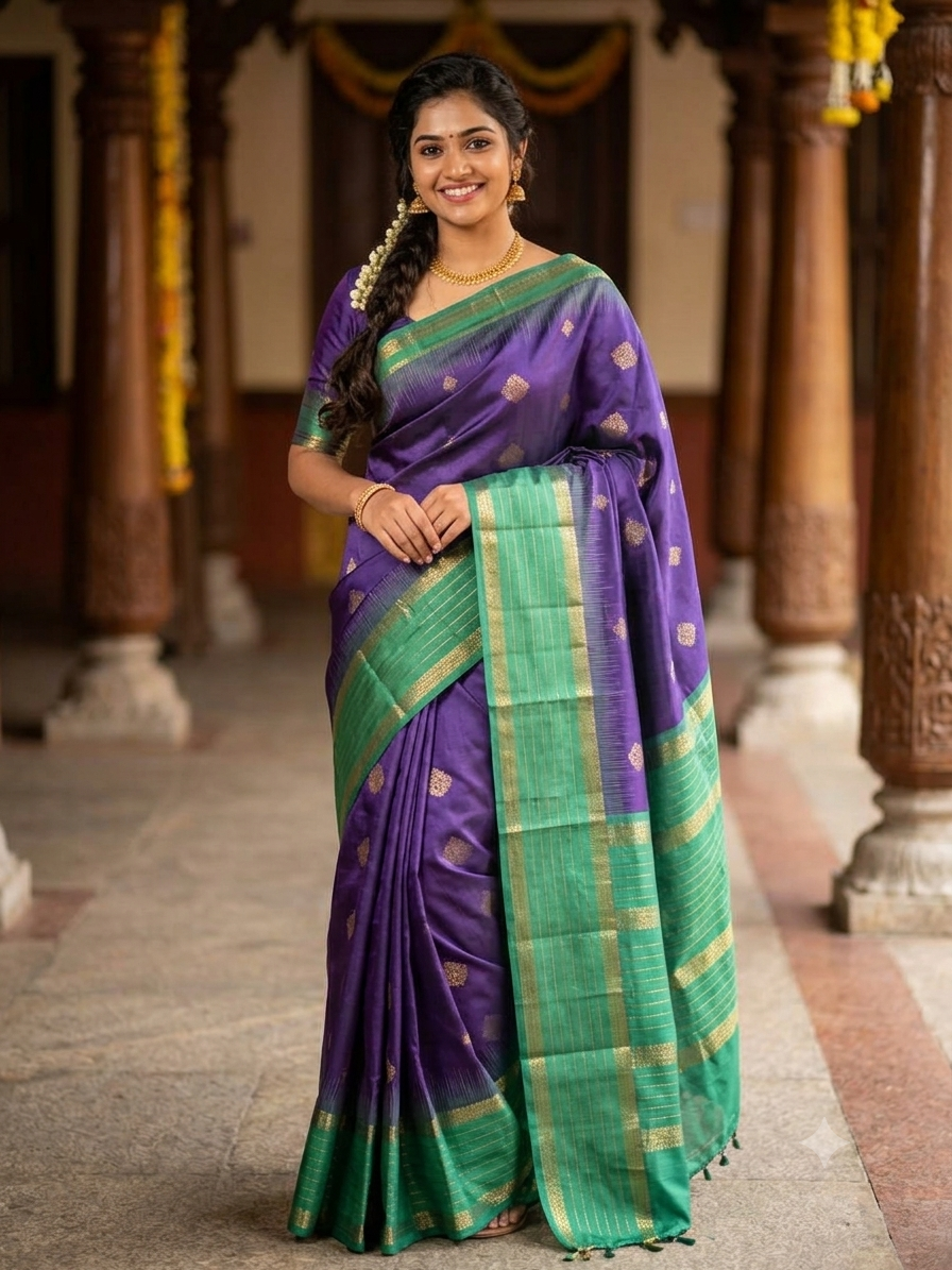 Pure Kanchipuram Silk Saree