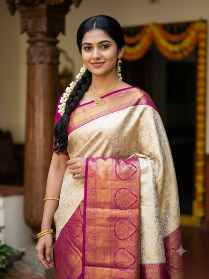 Pure Kanchipuram Silk Saree