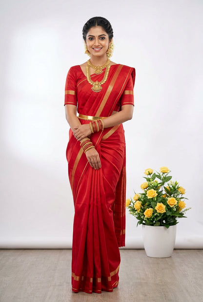 Pure Mysore Silk Saree.