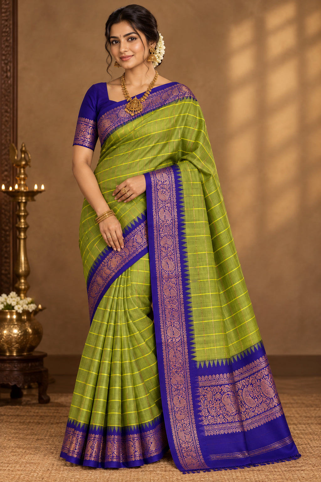 Pure Cotton Silk Saree