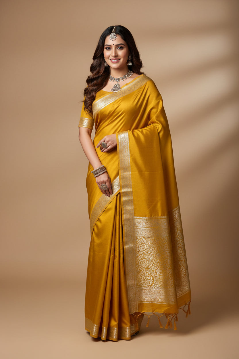Artificial / Mix Crape Sarees
