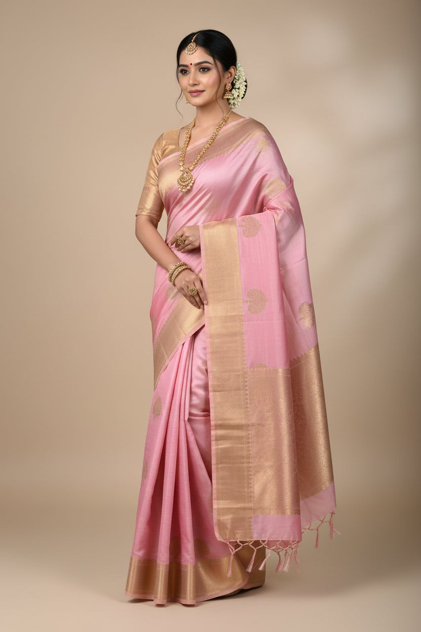 Kanchi Mix Silk Saree