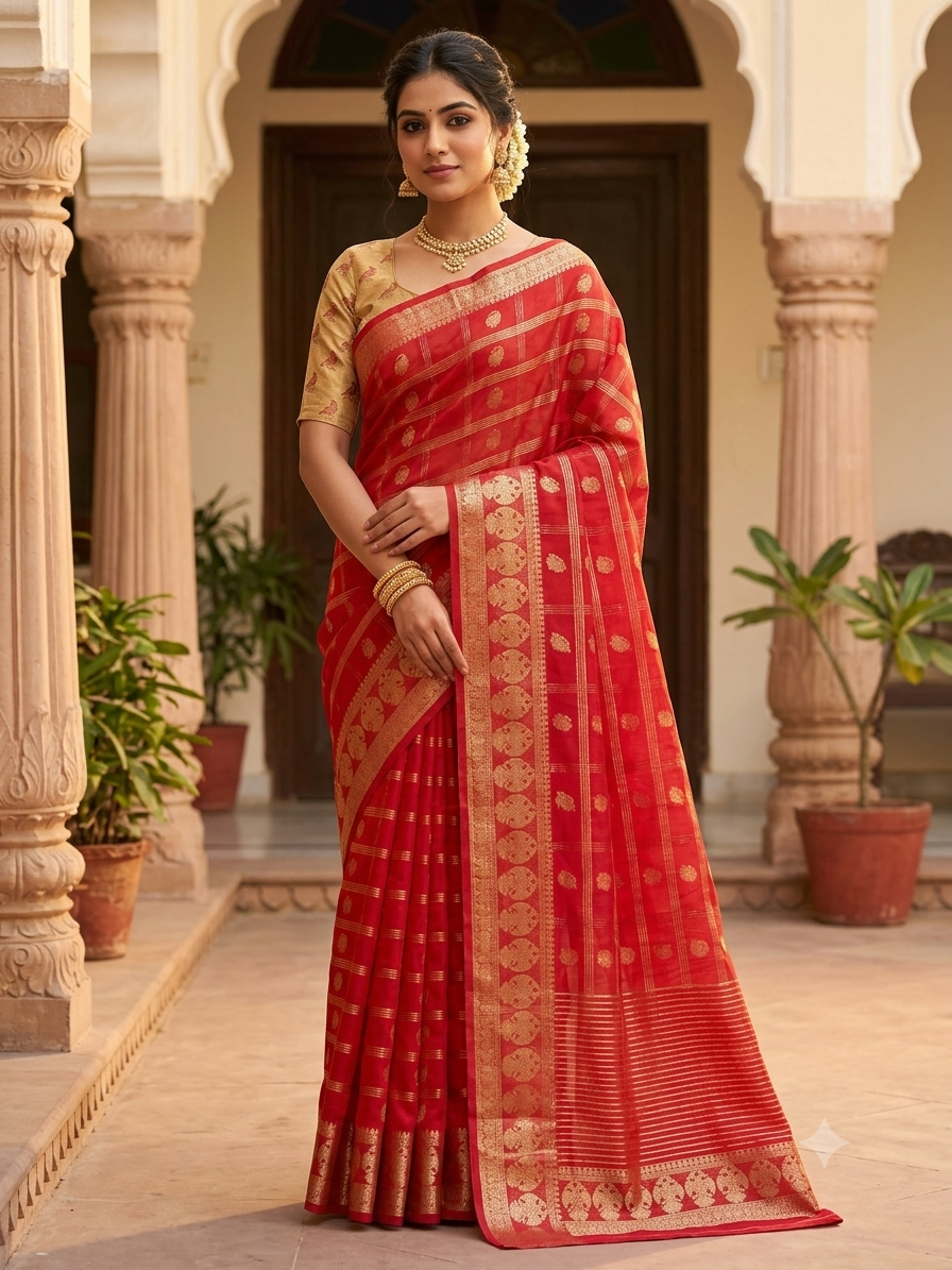Artificial / Mix Crape Sarees