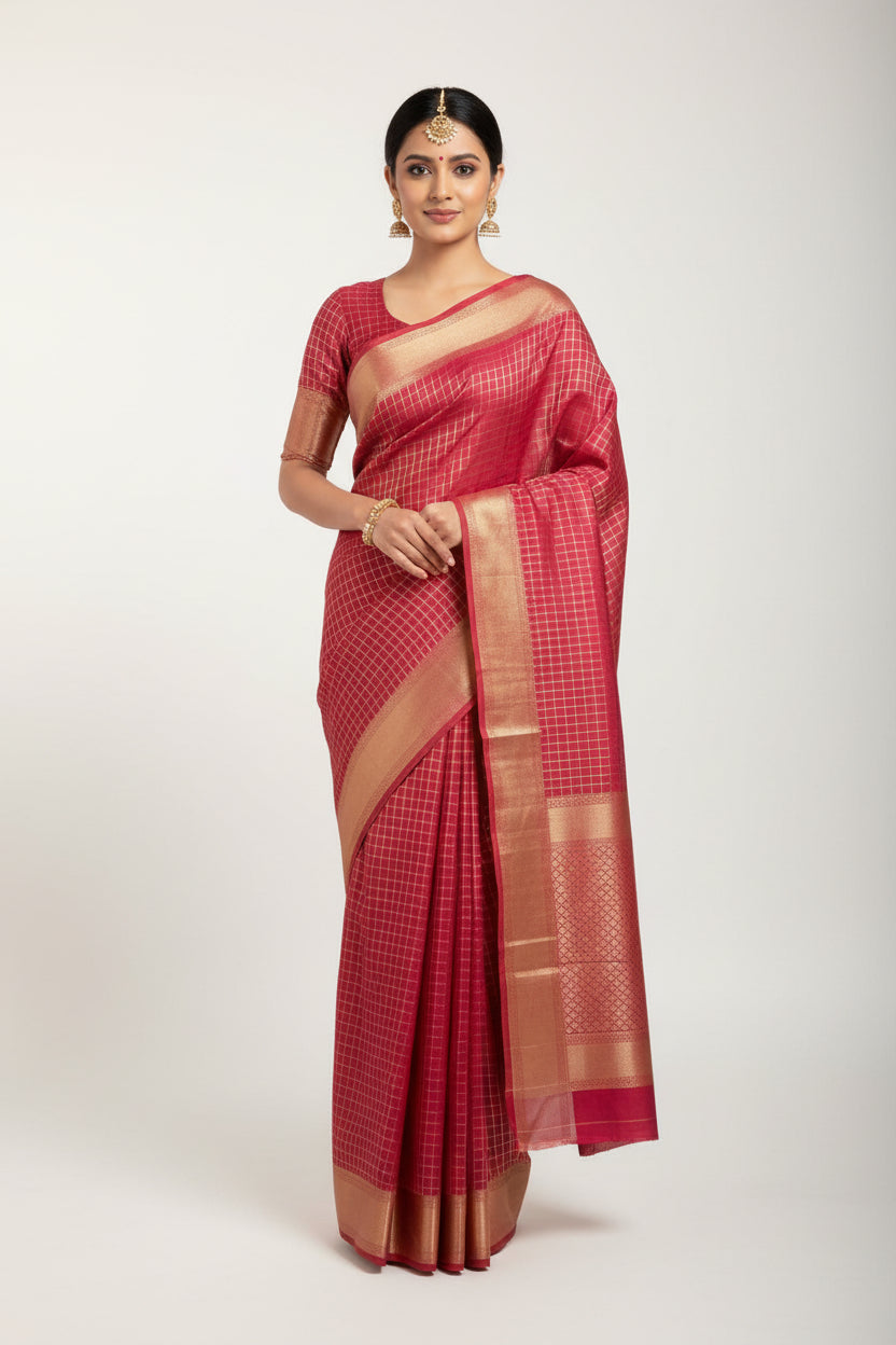Pure Kanchipuram Silk Saree