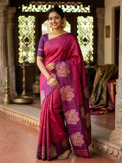 Pure Kanchipuram Silk Saree