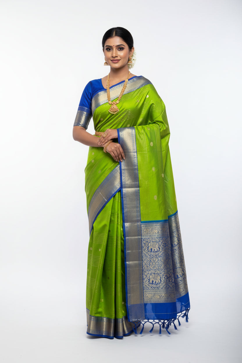 Pure Kanchipuram Silk Saree