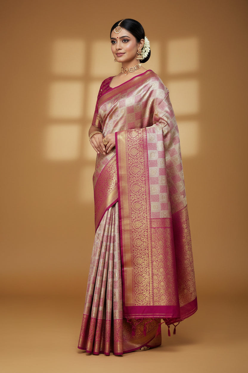 Pure Kanchipuram Silk Saree