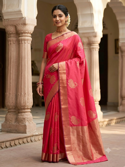 Mix Soft Silk Saree