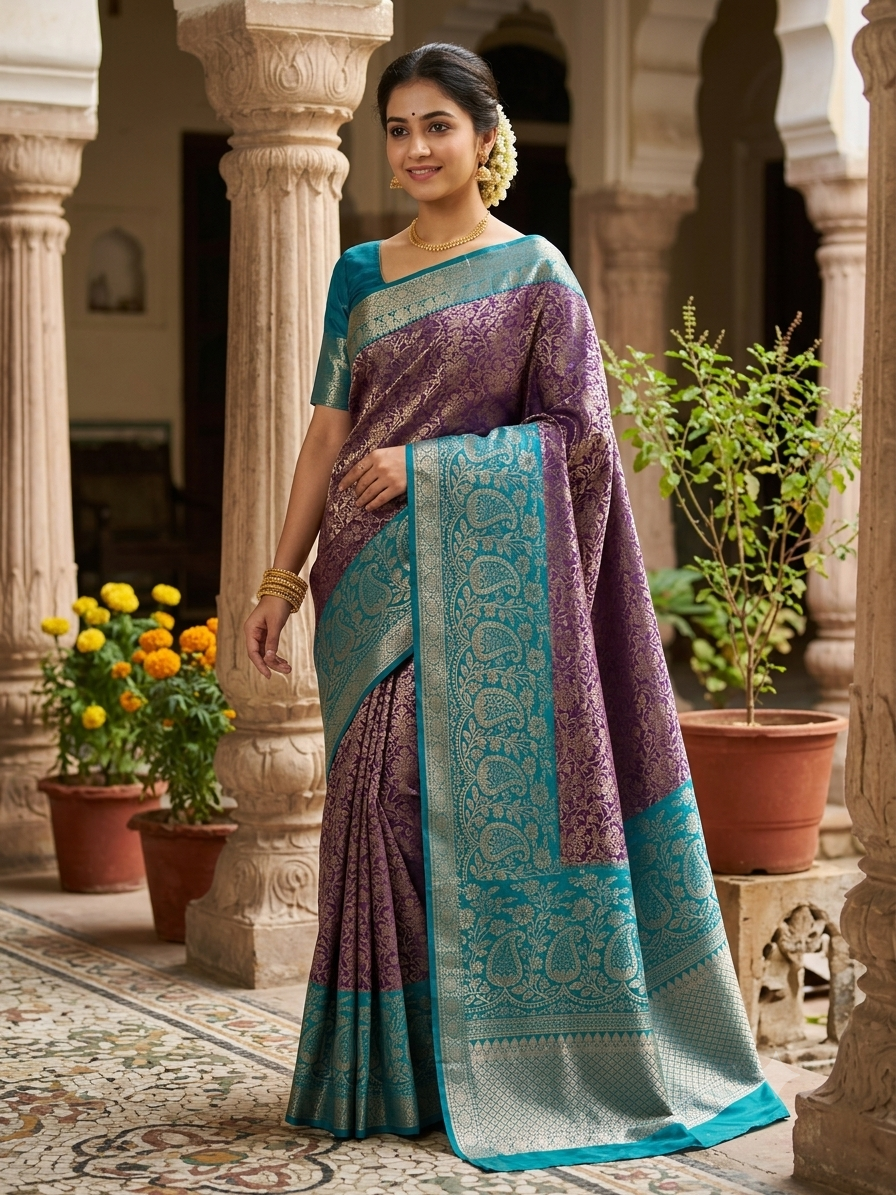 Pure Kanchipuram Silk Saree