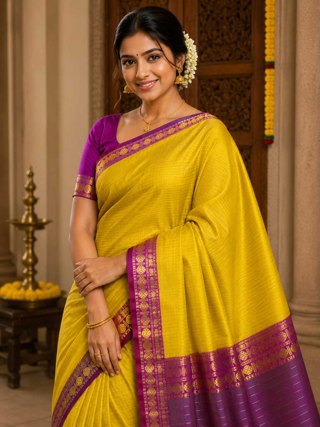 Pure Kanchipuram Silk Saree