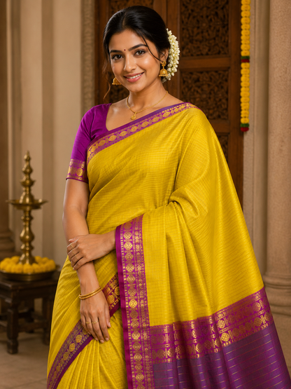 Pure Kanchipuram Silk Saree