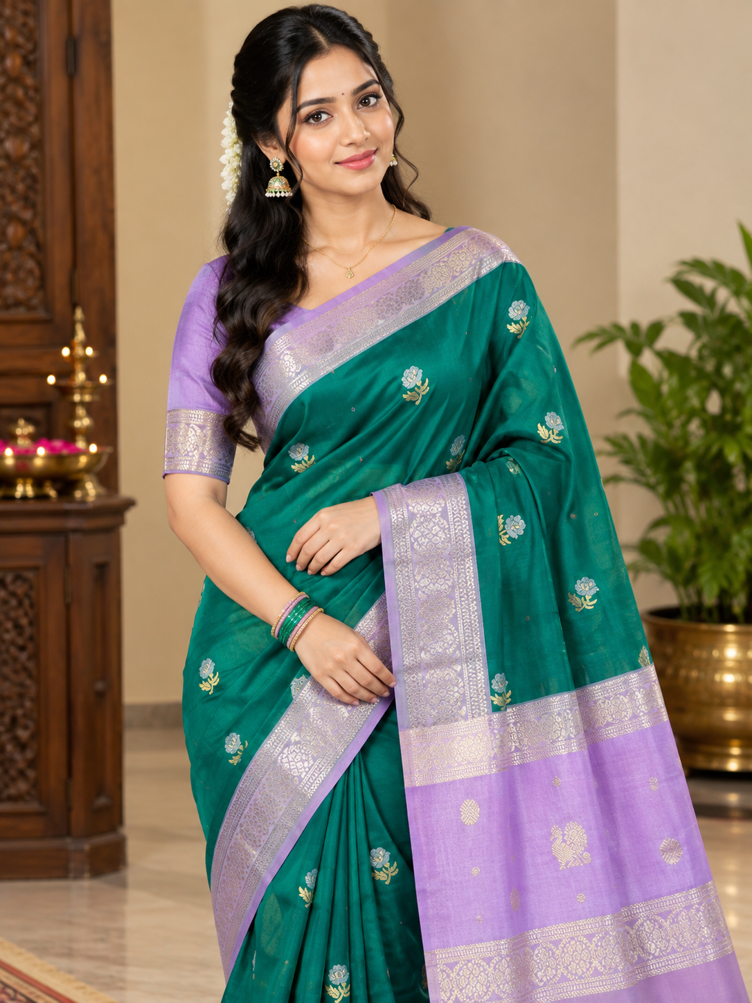Pure Kanchipuram Silk Saree
