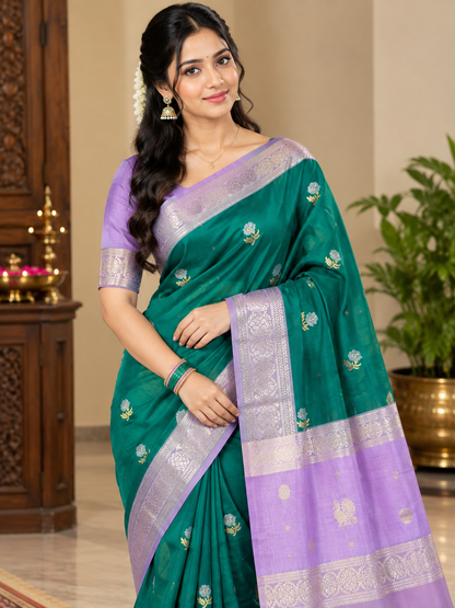 Pure Kanchipuram Silk Saree