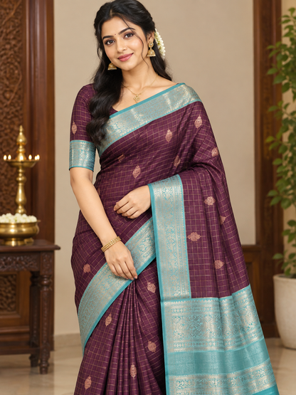 Pure Kanchipuram Silk Saree