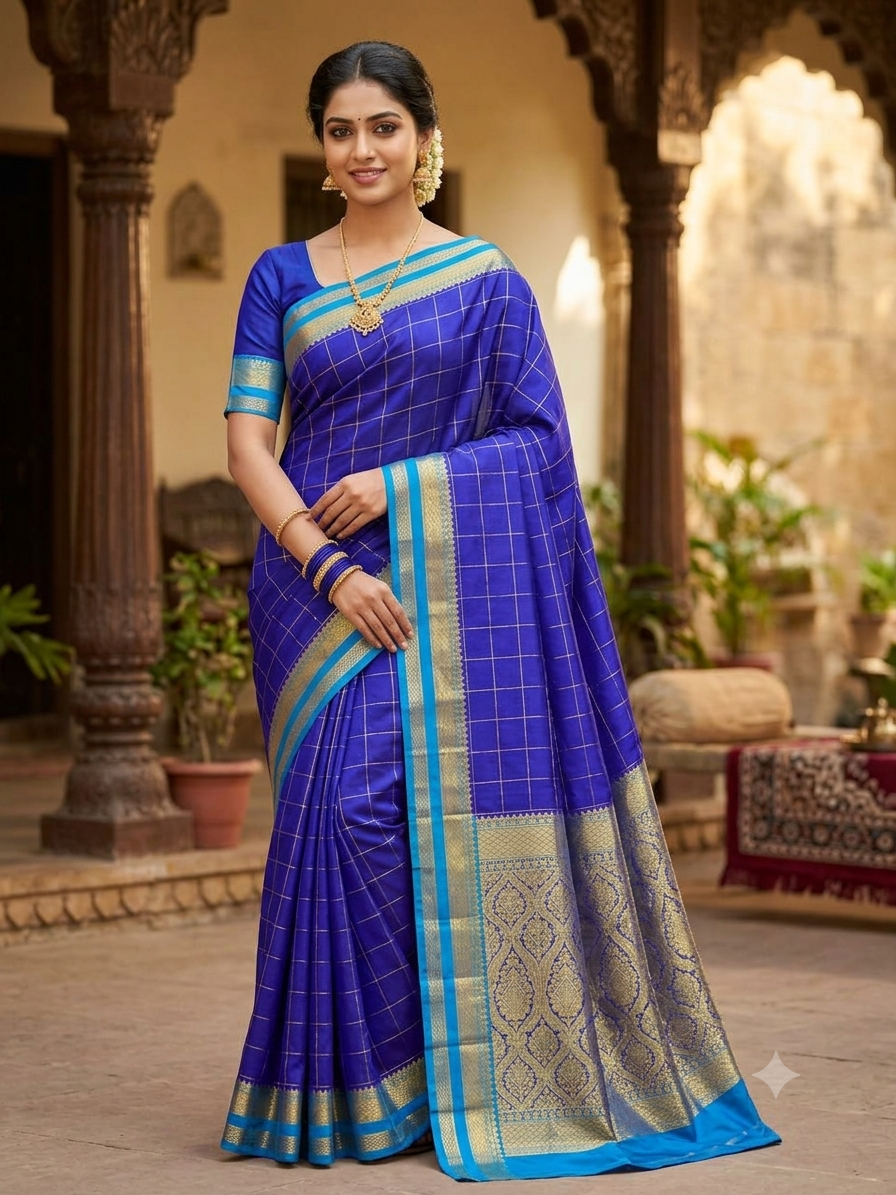Pure Mysore Silk Saree.
