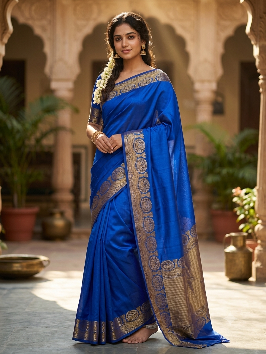 Pure Mysore Silk Saree.