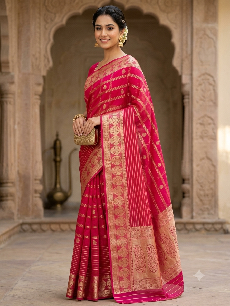Artificial / Mix Crape Sarees