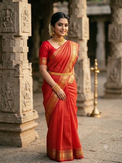 Pure Mysore Silk Saree.