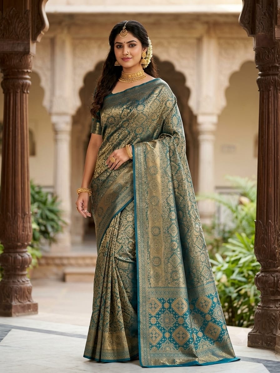 Pure Kanchipuram Silk Saree