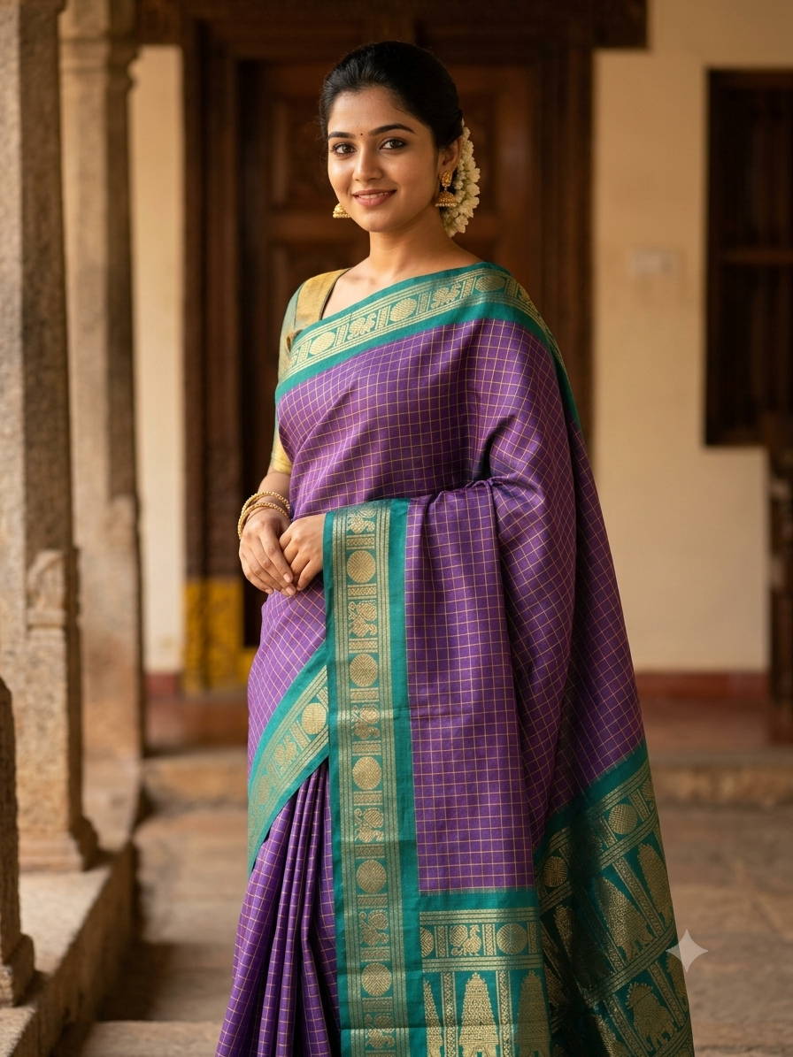 Pure Cotton Silk Saree
