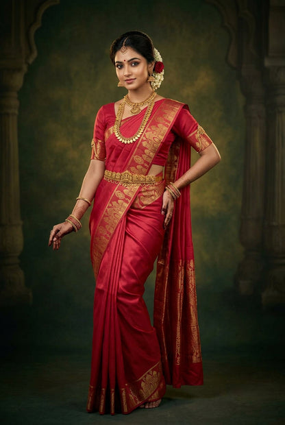 Pure Mysore Silk Saree.