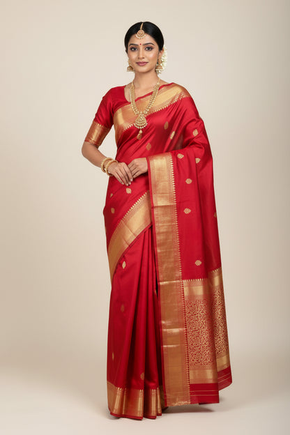 Pure Mysore Silk Saree.