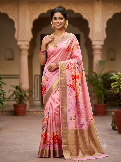 Pure Mysore Silk Saree.