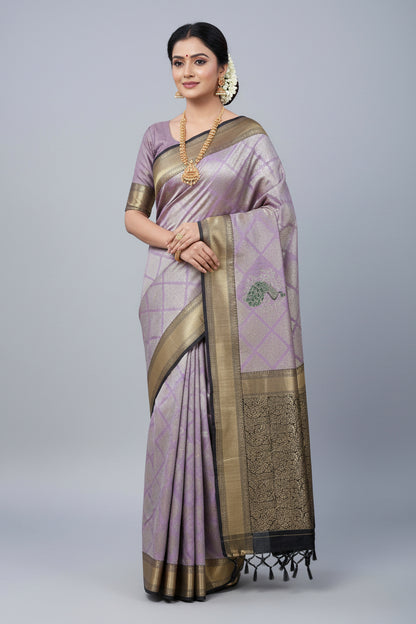 Kanchi Mix Silk Saree