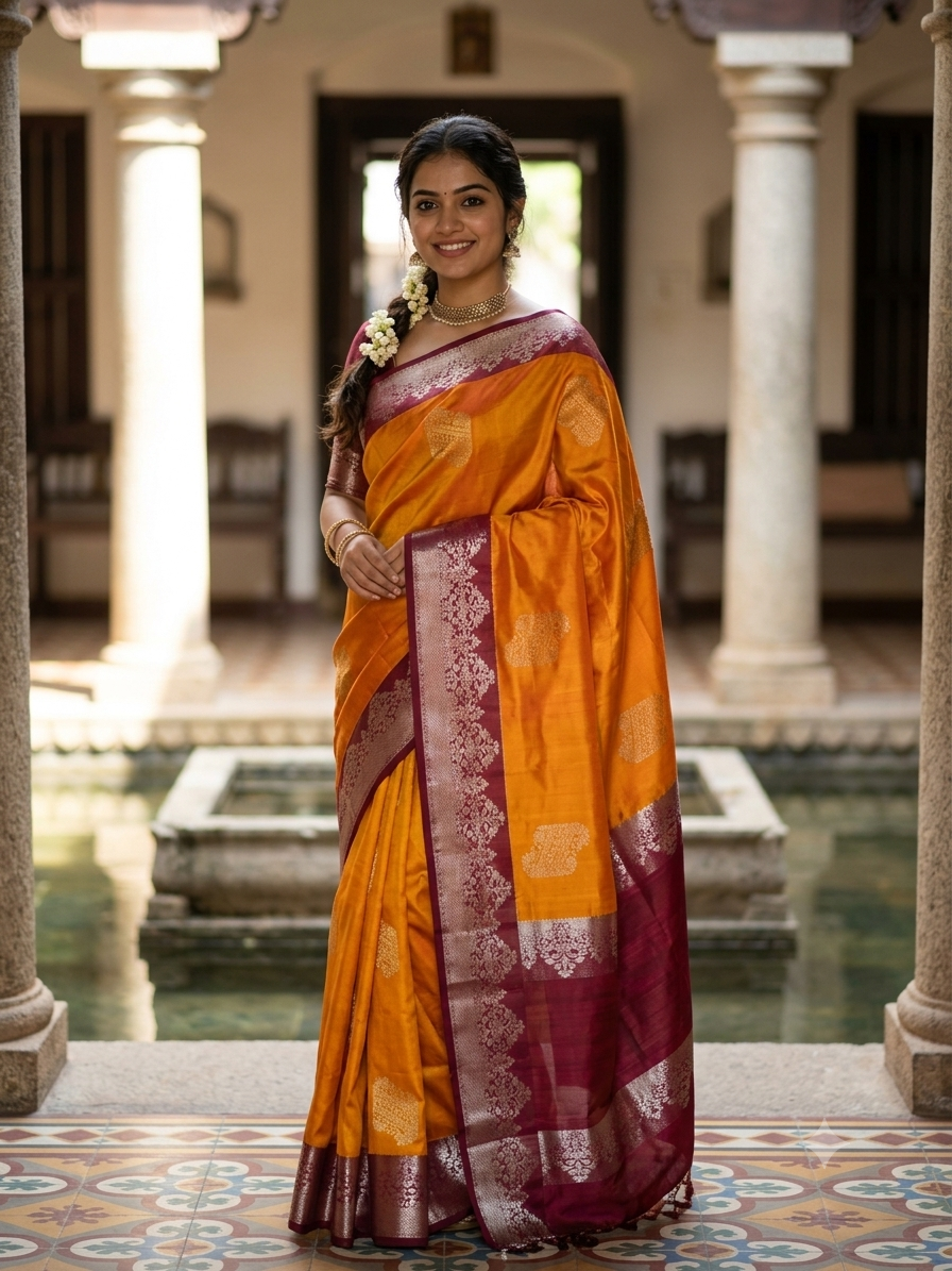 Pure Kanchipuram Silk Saree