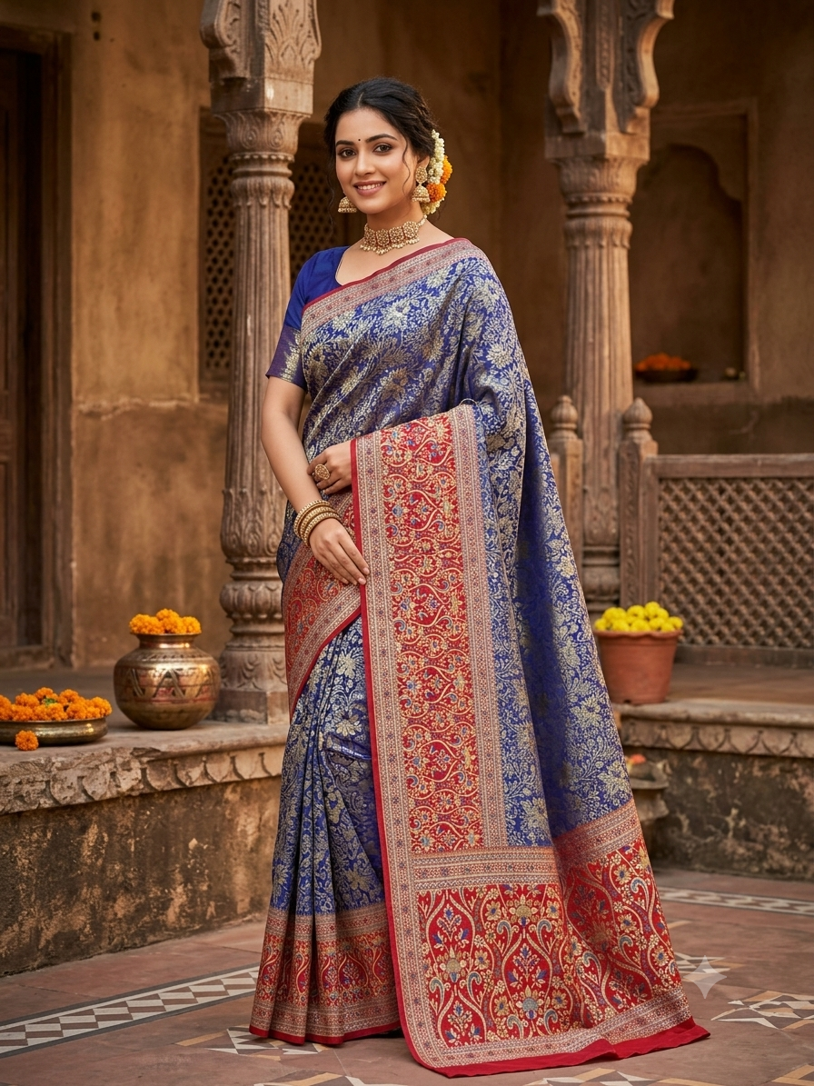 Pure Kanchipuram Silk Saree