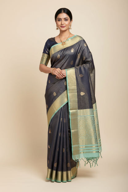 Kanchi Mix Silk Saree