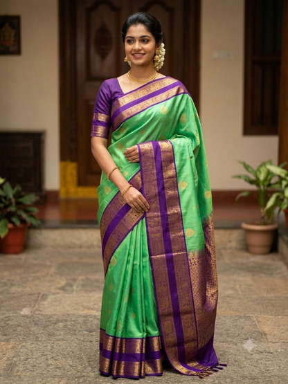 Pure Kanchipuram Silk Saree