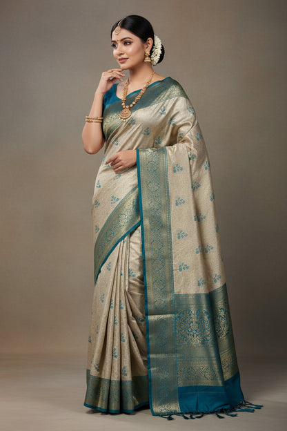 Kanchi Mix Silk Saree